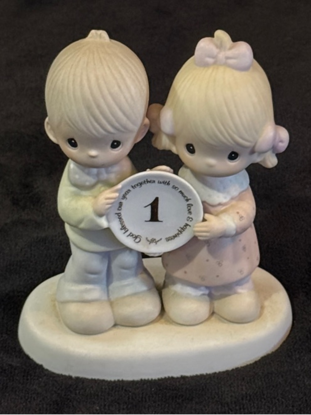 Precious Moments 1st First Anniversary Jonathan & David Collection
